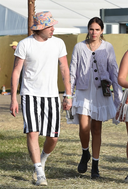 Brooklyn Beckham, Hana Cross, Glastonbury Festival